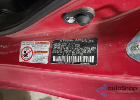 2014 Scion Fr-S z USA, uszkodzony, nr VIN JF1ZNAA13E9703445